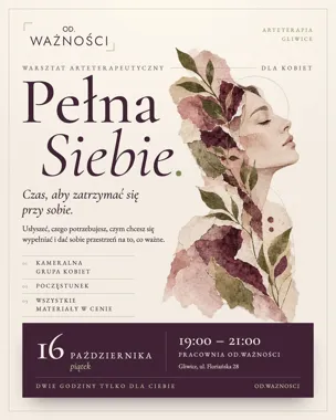 Pełna Siebie: warsztaty arteterapeutyczne